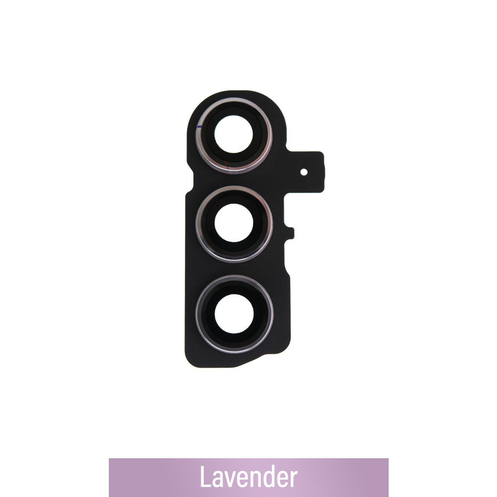 Rear Camera Lens with Bezel for Samsung Galaxy S23 S911B / S23 Plus S916B-Lavender Rear Camera Lens with Bezel for Samsung Galaxy S23 S911B / S23 Plus S916B-Lavender